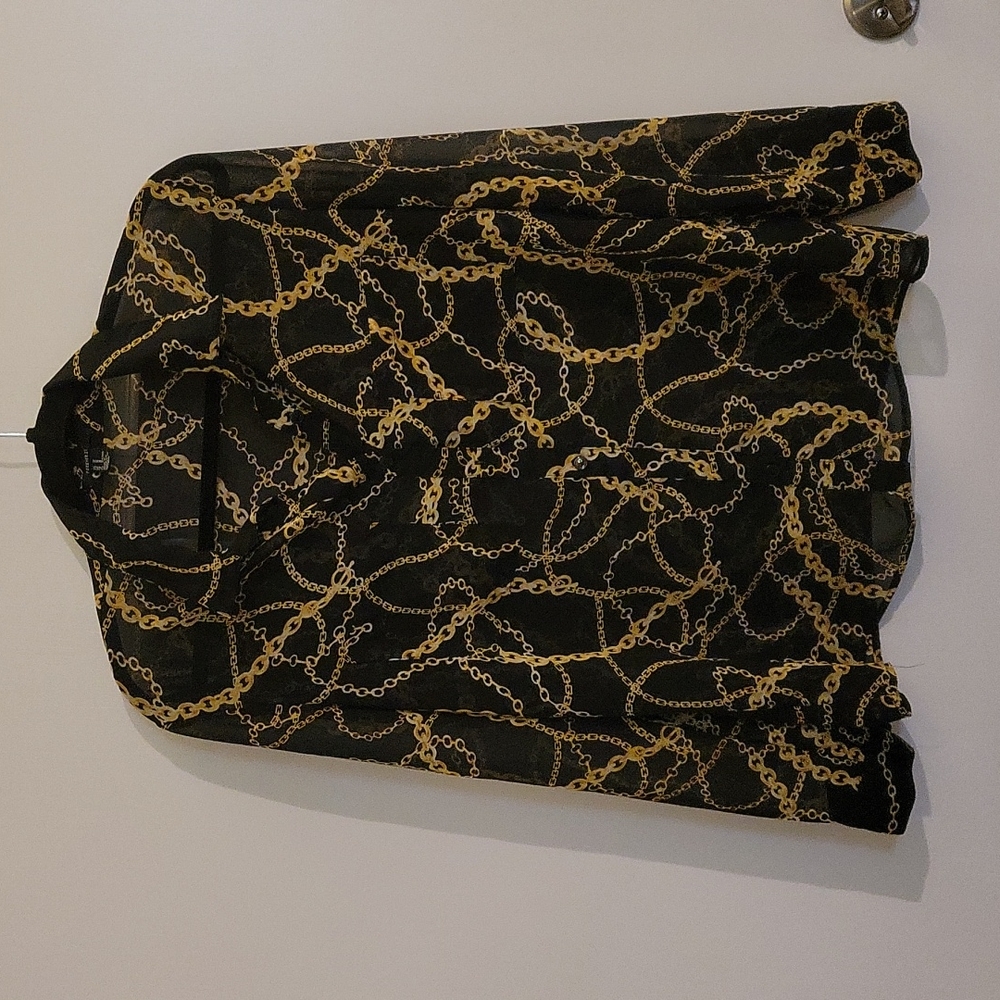 FOREVER 21 / M / BLACK PRINT